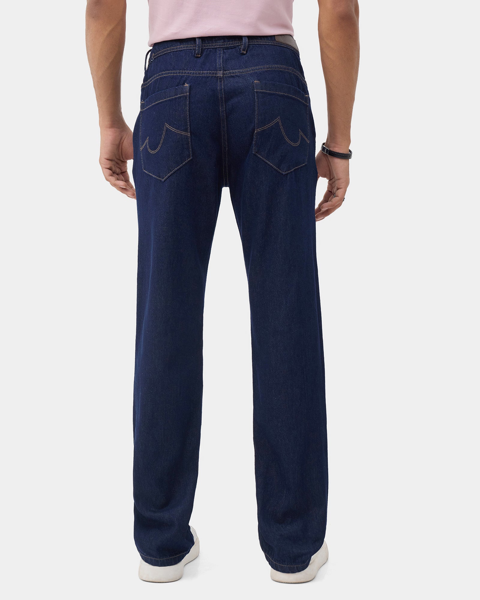 Indigo Super Clean Straight Comfort Jeans - Komati