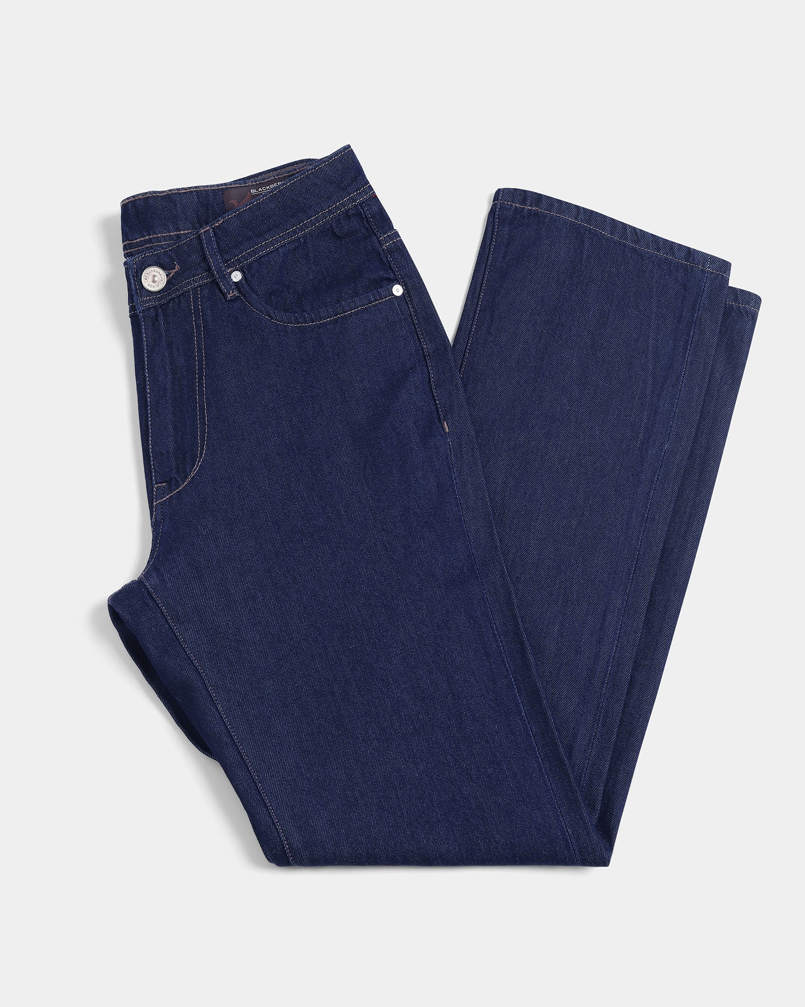 Indigo Super Clean Straight Comfort Jeans - Komati