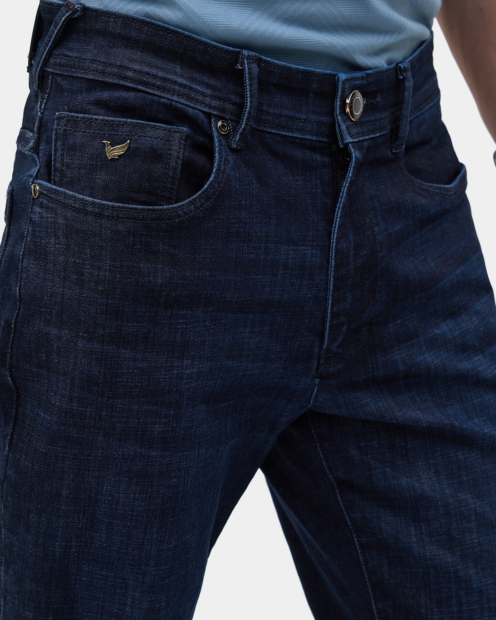 Indigo Super Clean Slim Comfort Jeans - Caspian