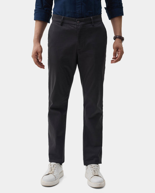 Charcoal Textured Khakis - Huang
