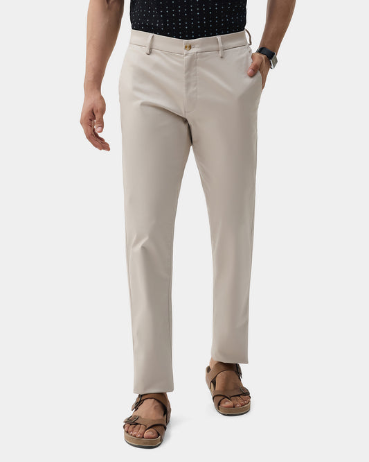 Stone Unwrinkle Solid Khakis - Bromo