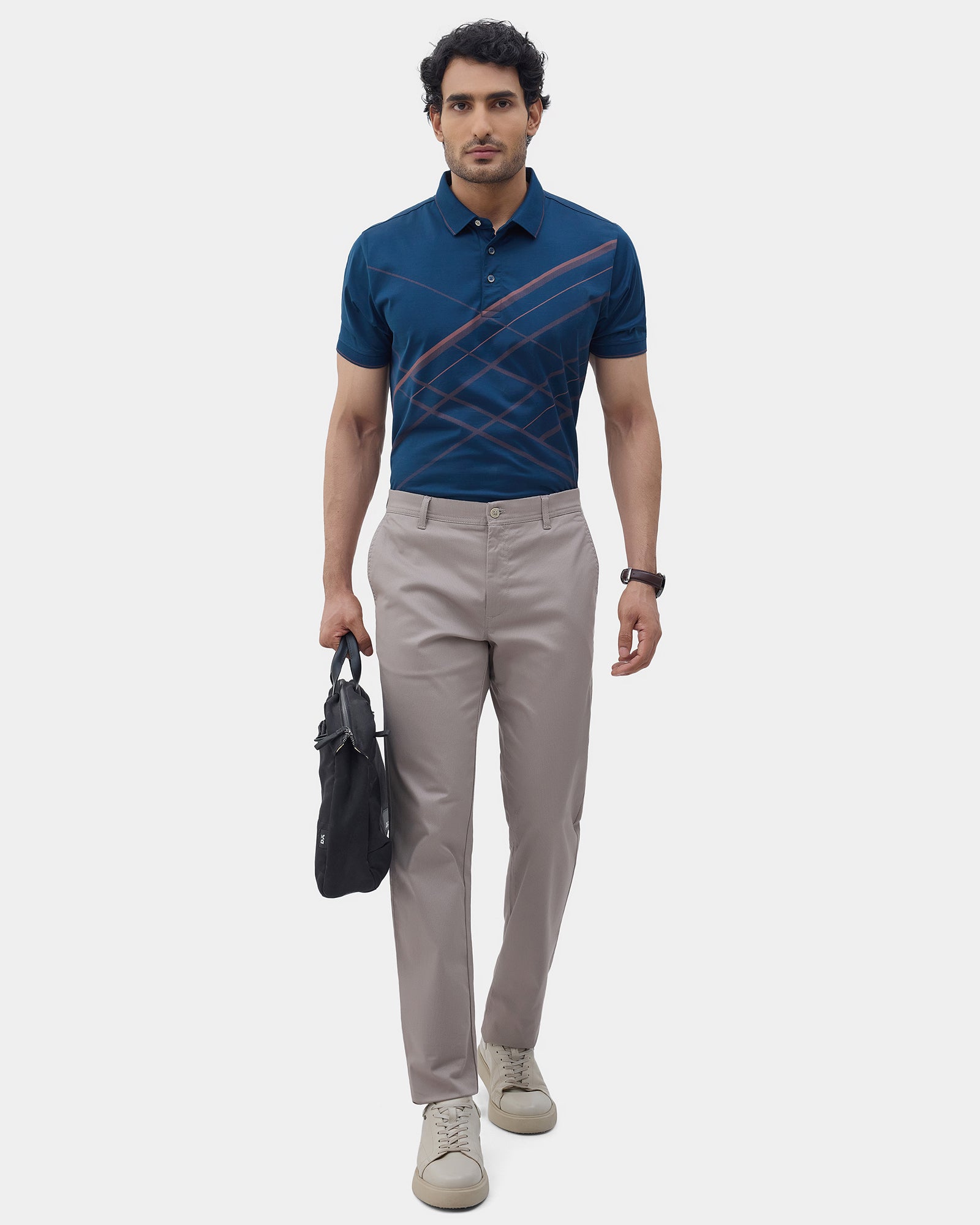Fawn Printed Khakis - Jura