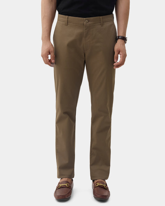 Khaki Printed Khakis - Jura
