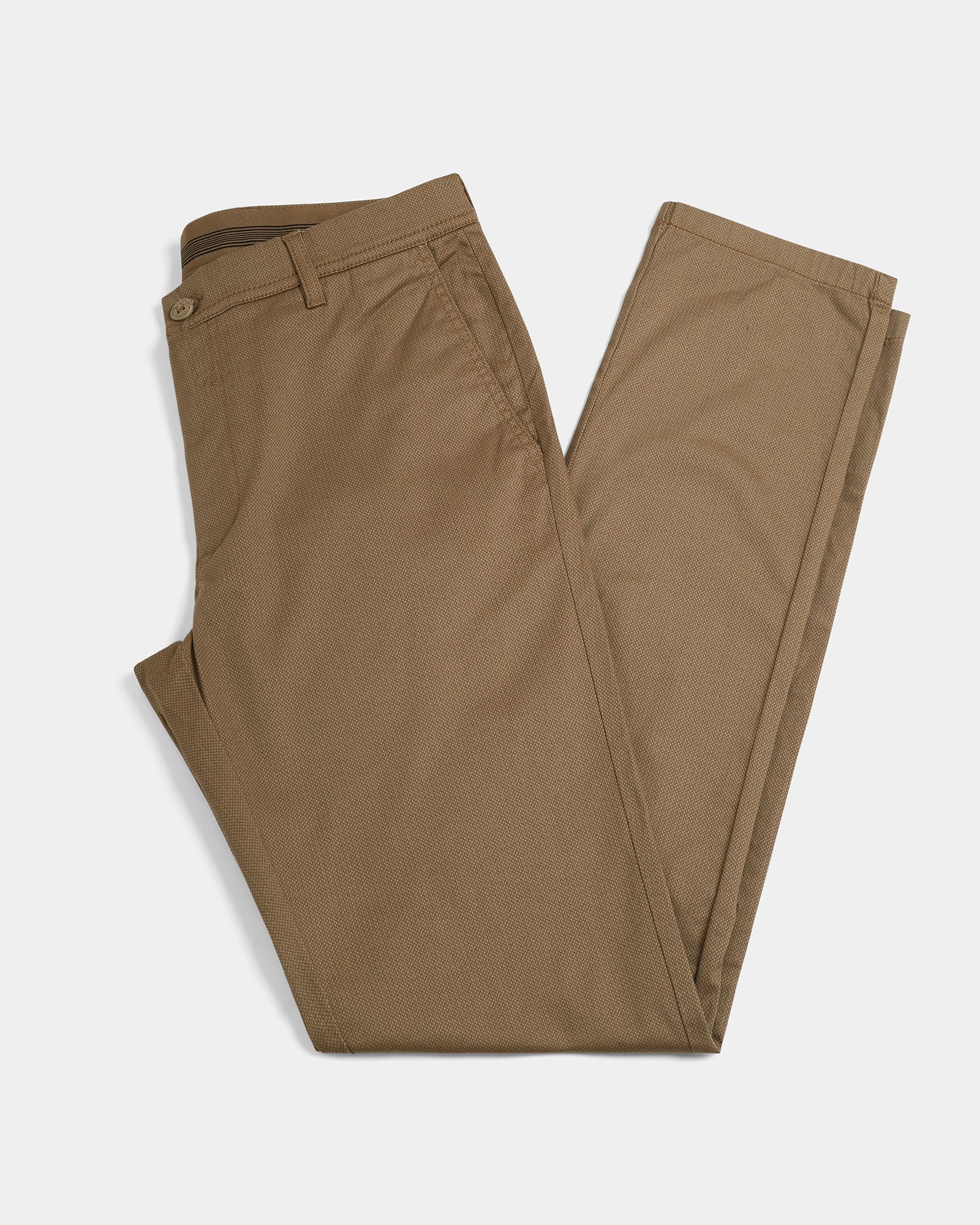 Khaki Printed Khakis - Jura