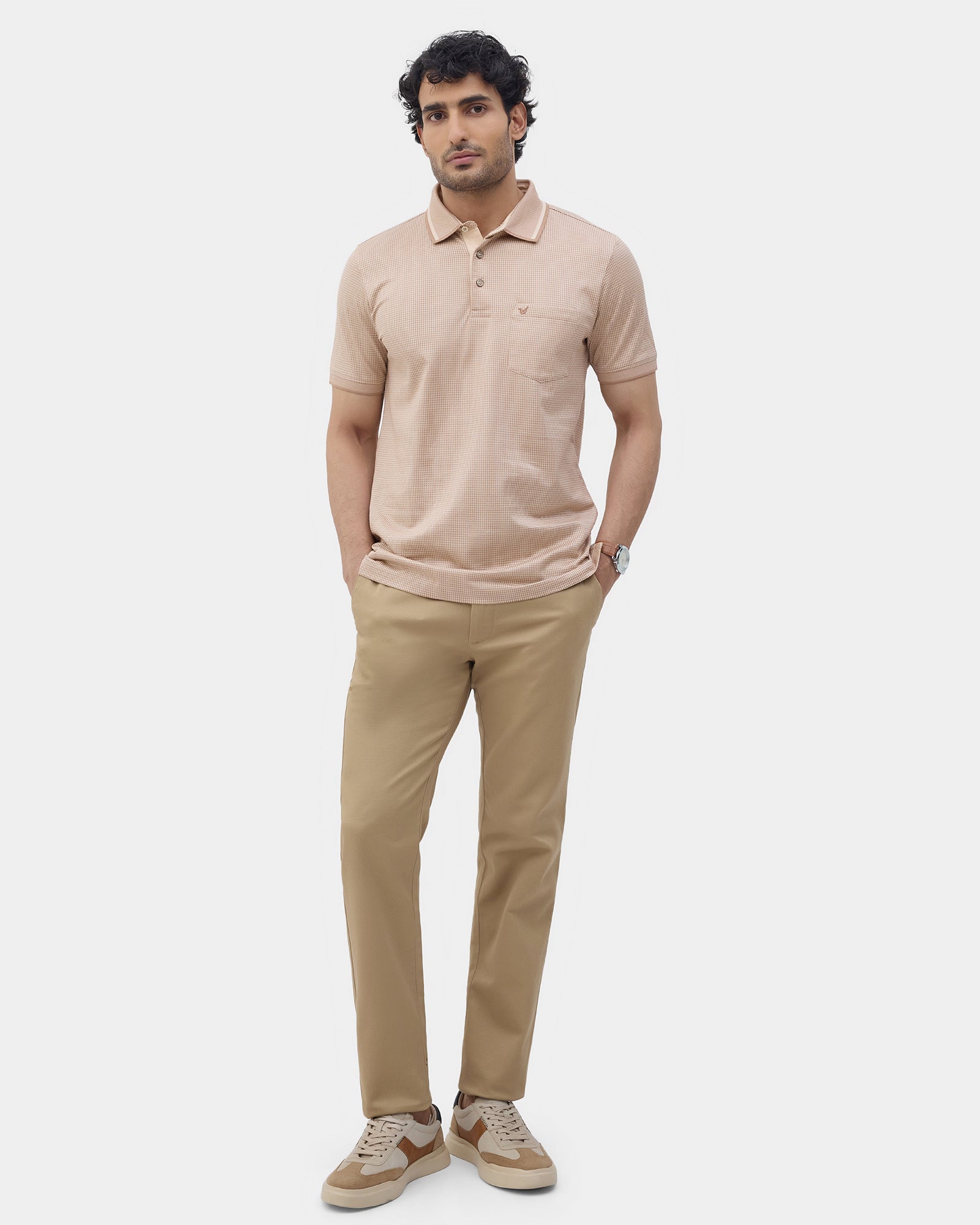 Khaki Textured Khakis - Triglav