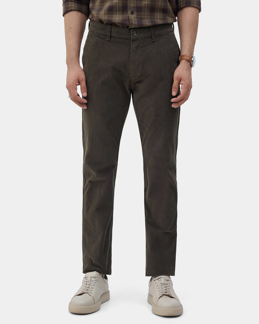 Olive Textured Khakis - Zagros