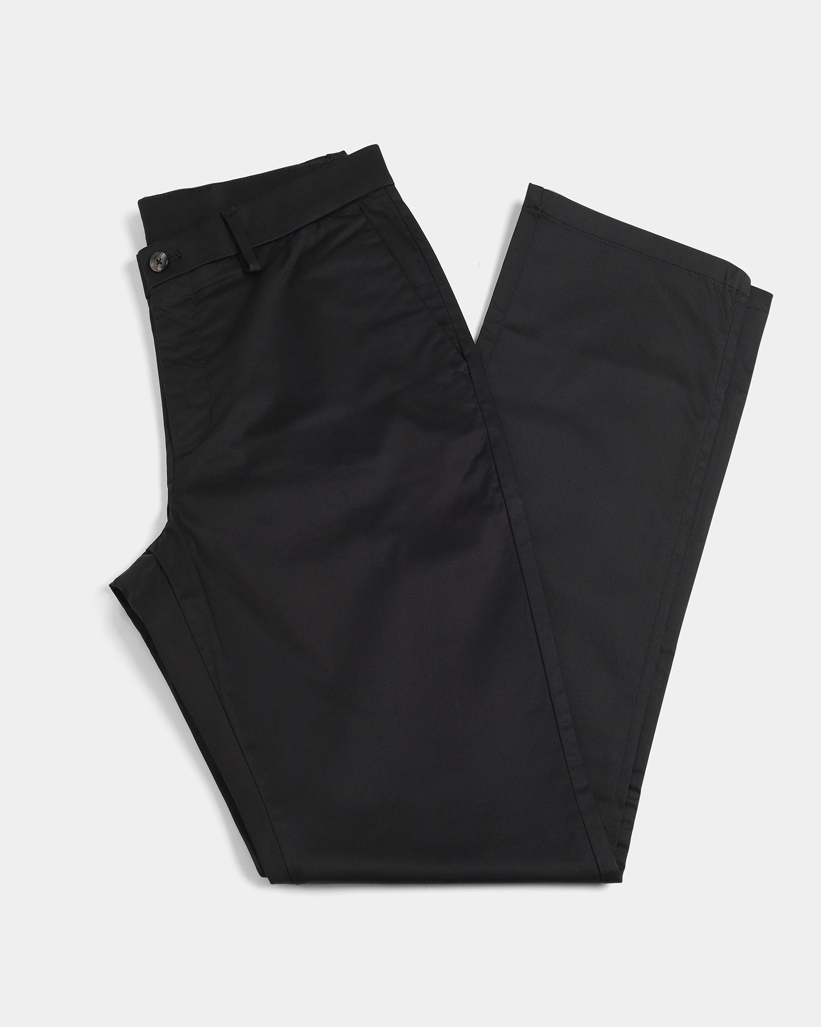 Black Solid Khakis - Bromo