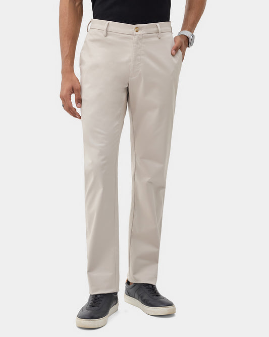 Stone Unwrinkle Solid Khakis - Bromo