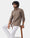 Brown Linen Solid Shirt - Cleo