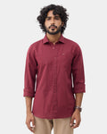 LONG SLEEVE INDIA FIT SOLID SHIRT
