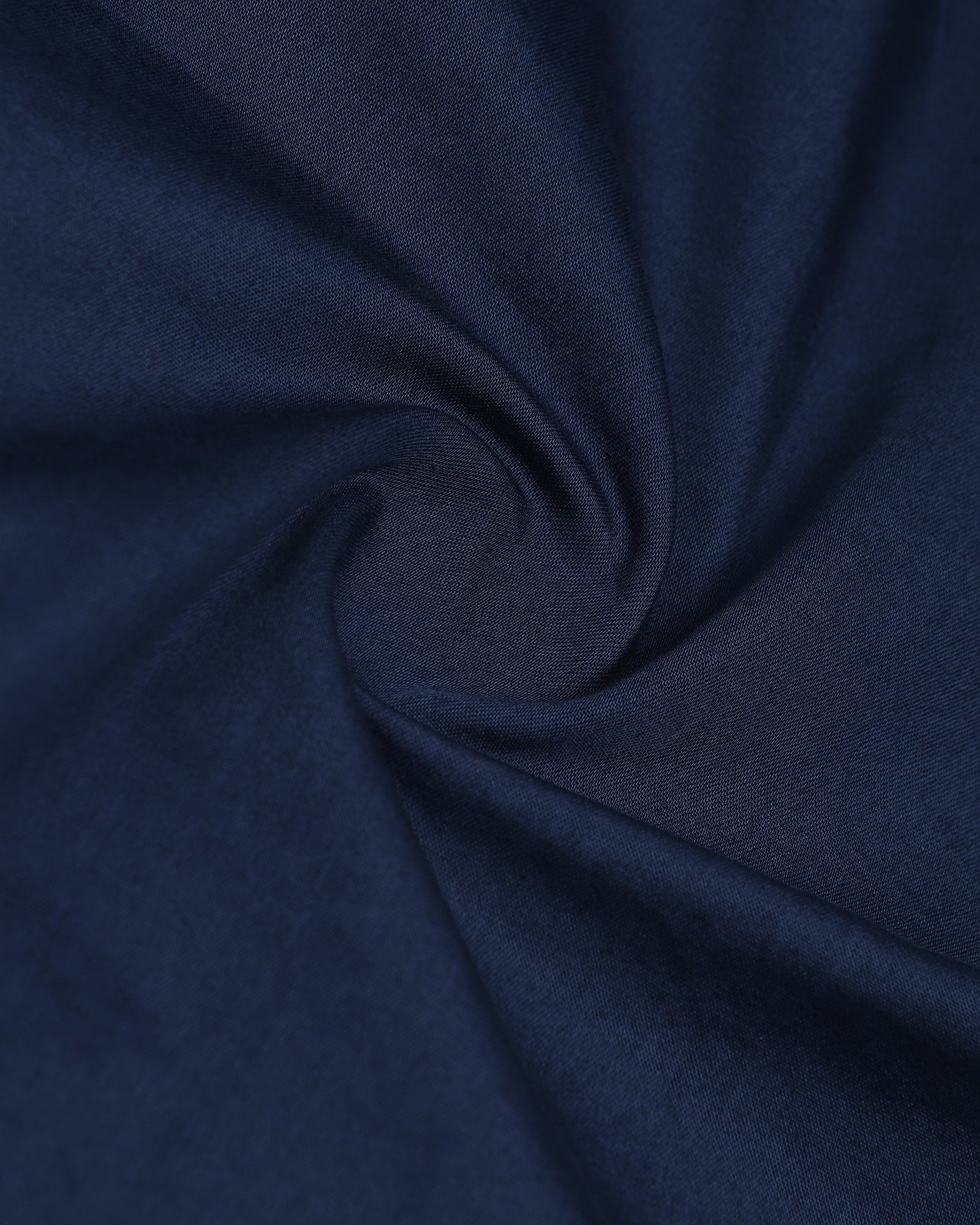 Dark Blue Solid Shirt - Zento