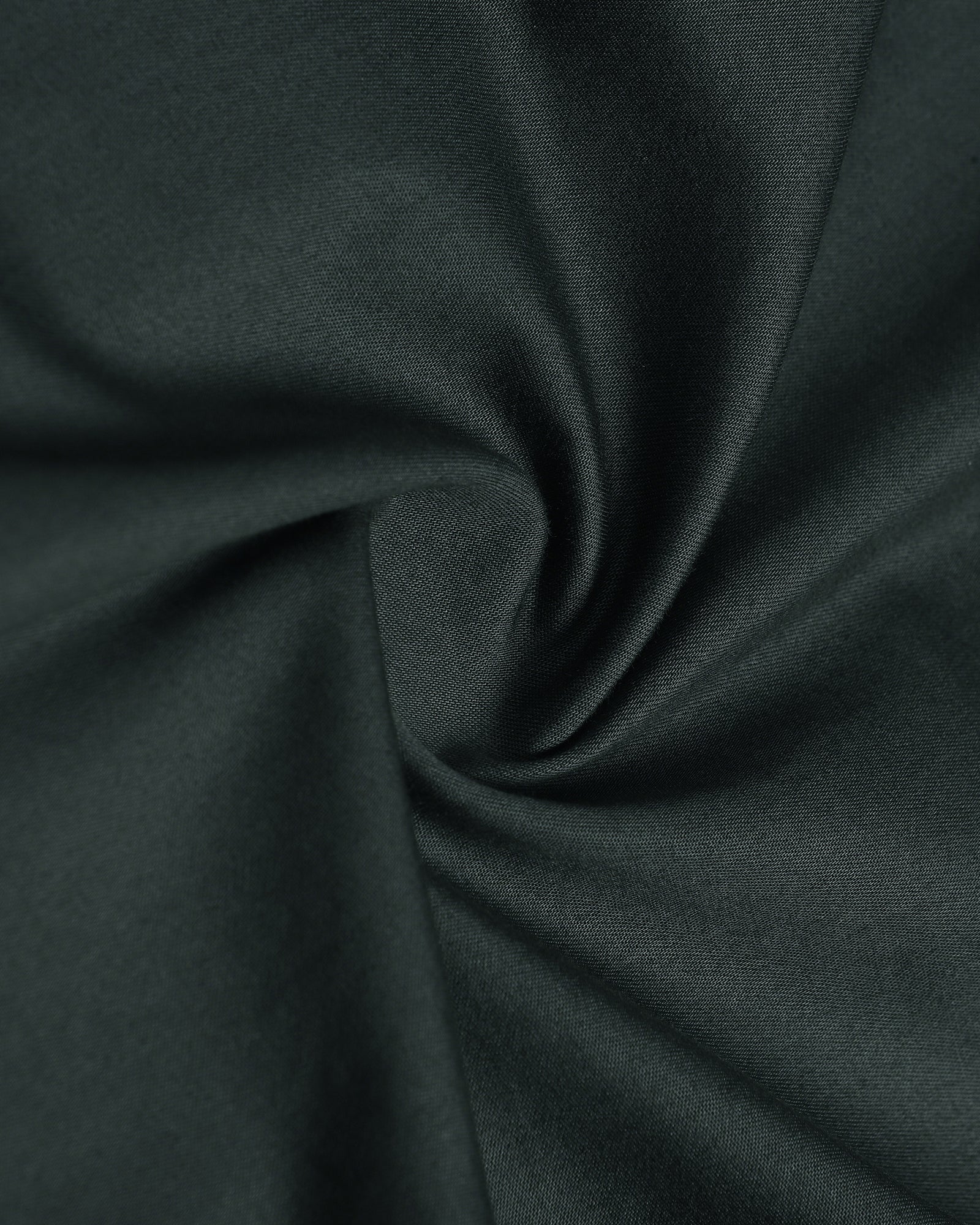Dark Green Solid Shirt - Zento