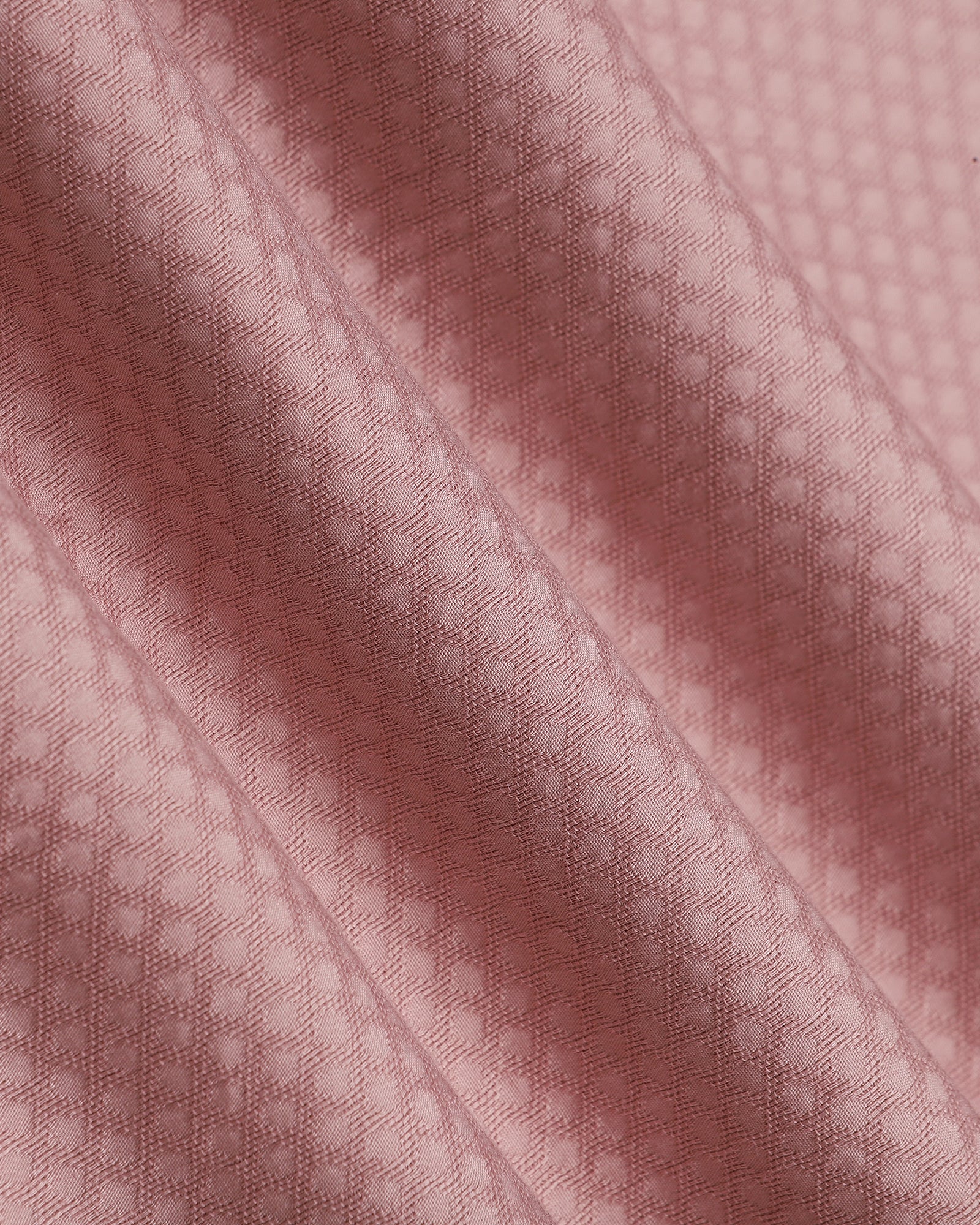 Dusty Pink Textured Shirt - Jemy