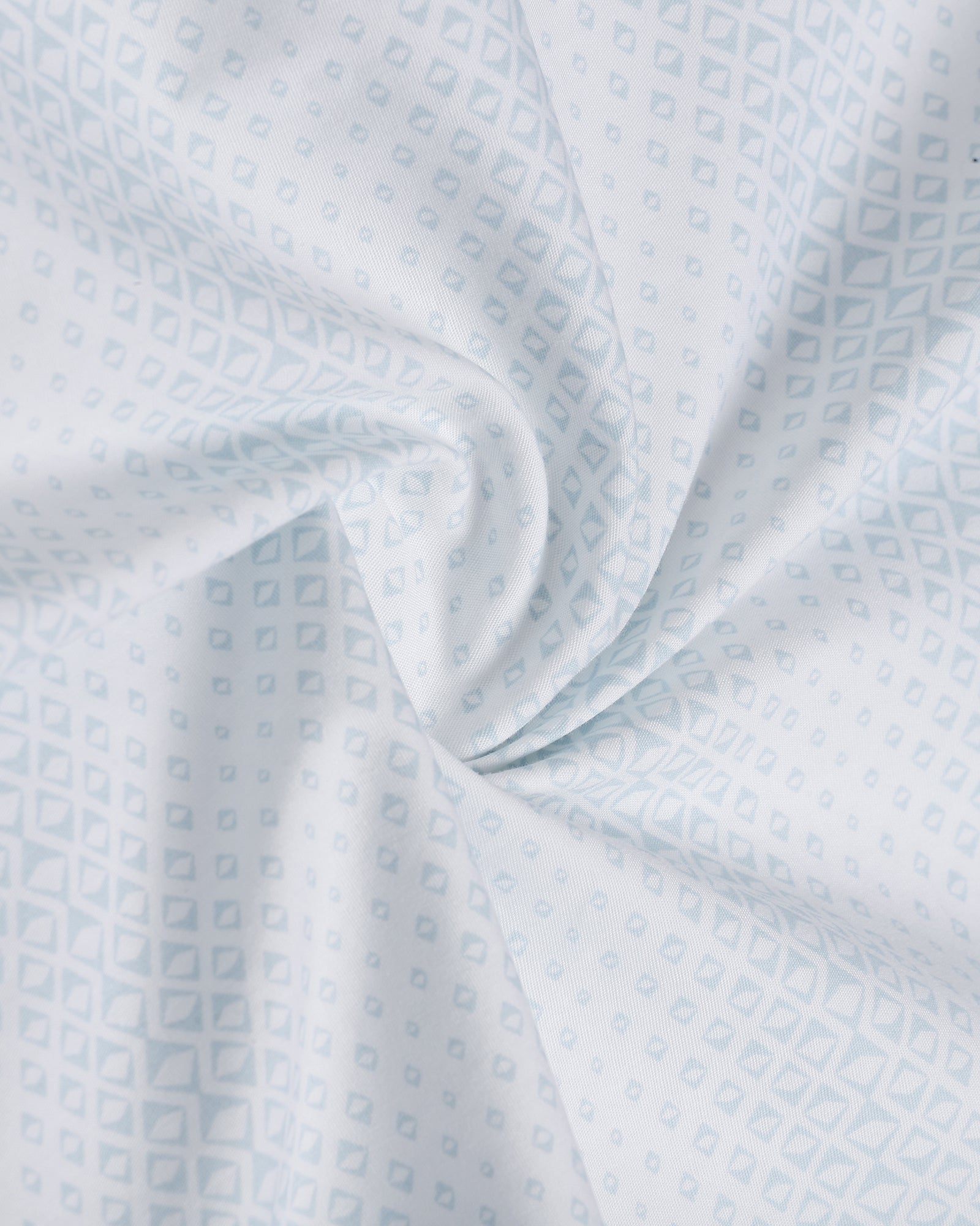 Light Blue Printed Shirt - Fanos