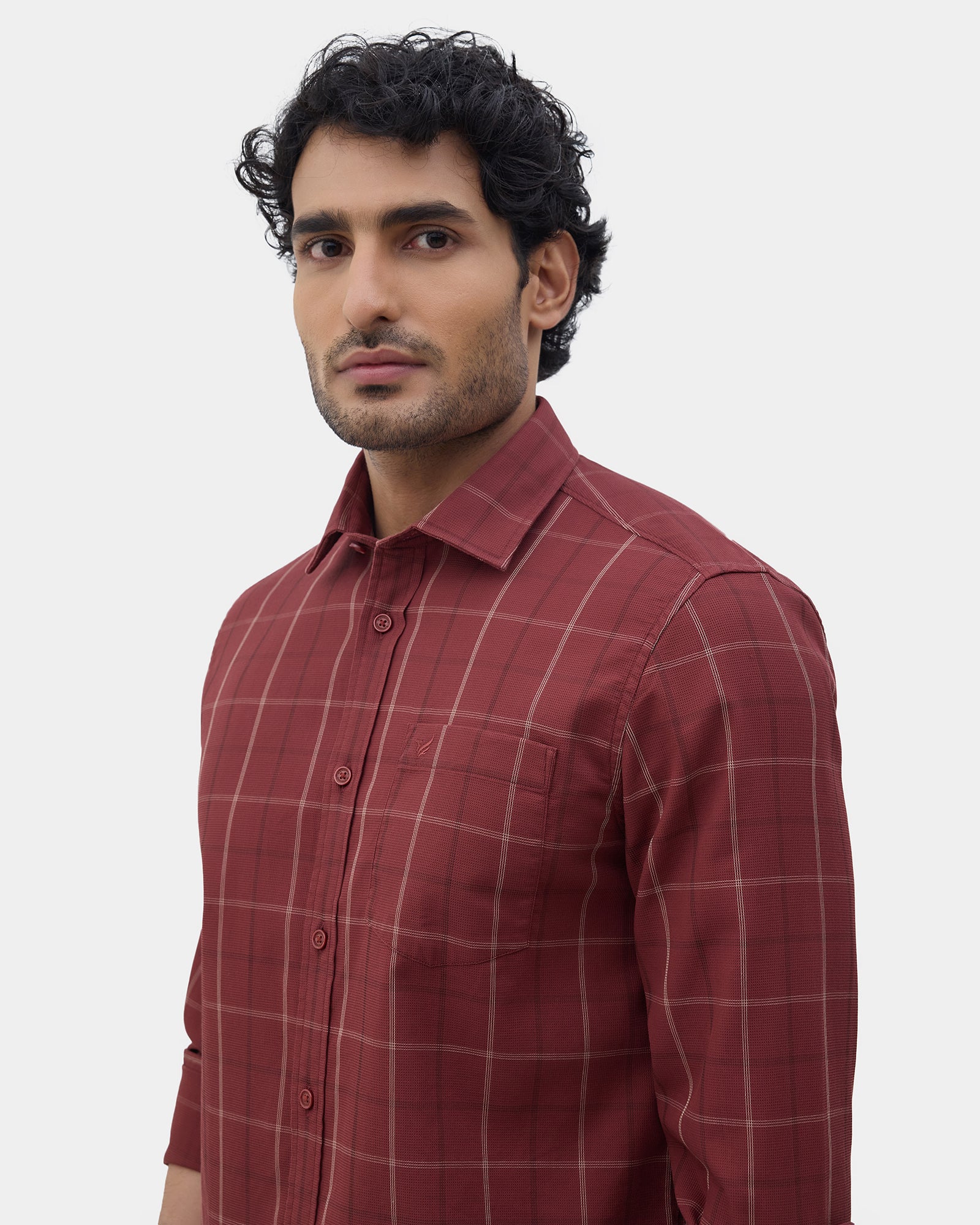 Rust Check Shirt - Dani