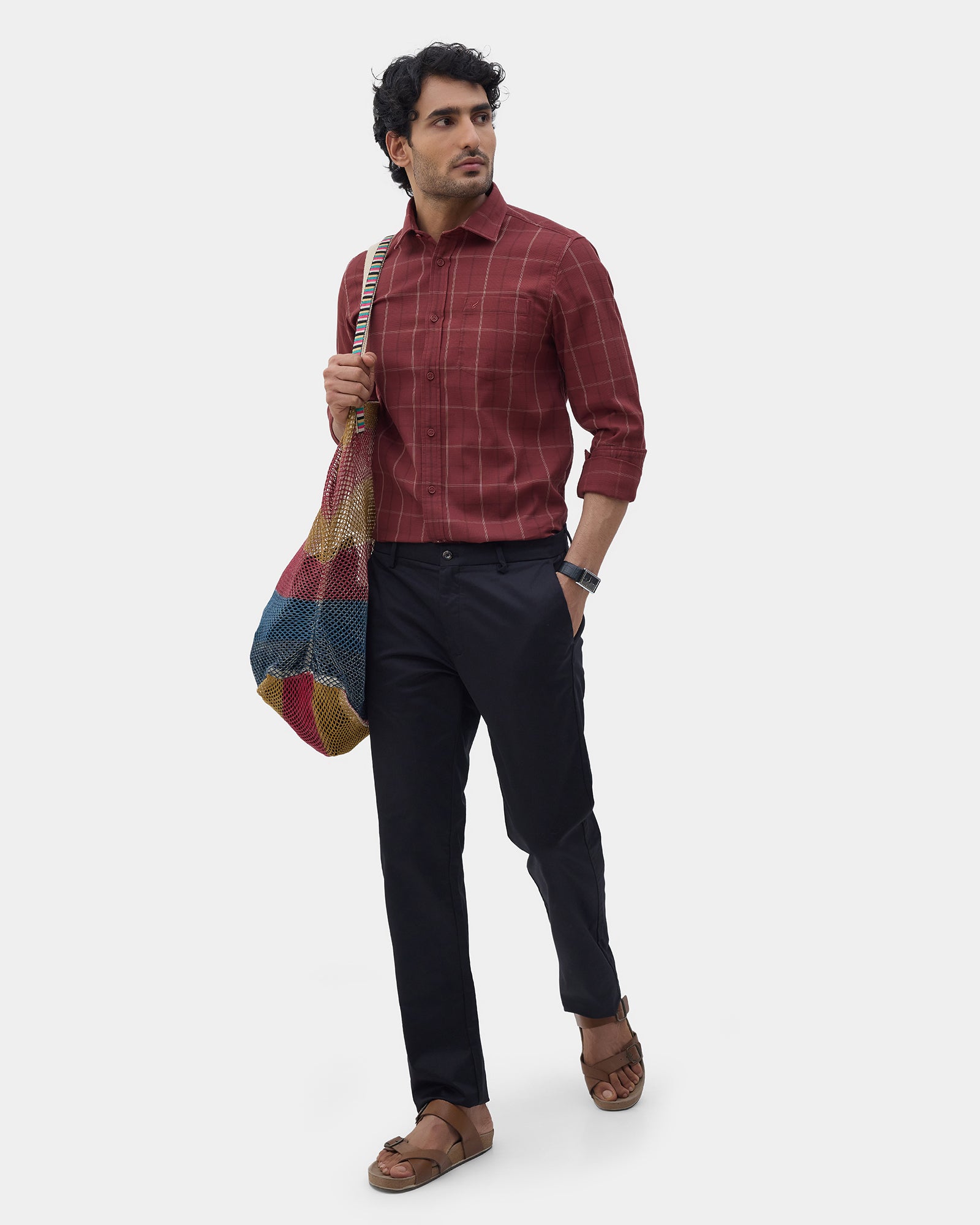 Rust Check Shirt - Dani