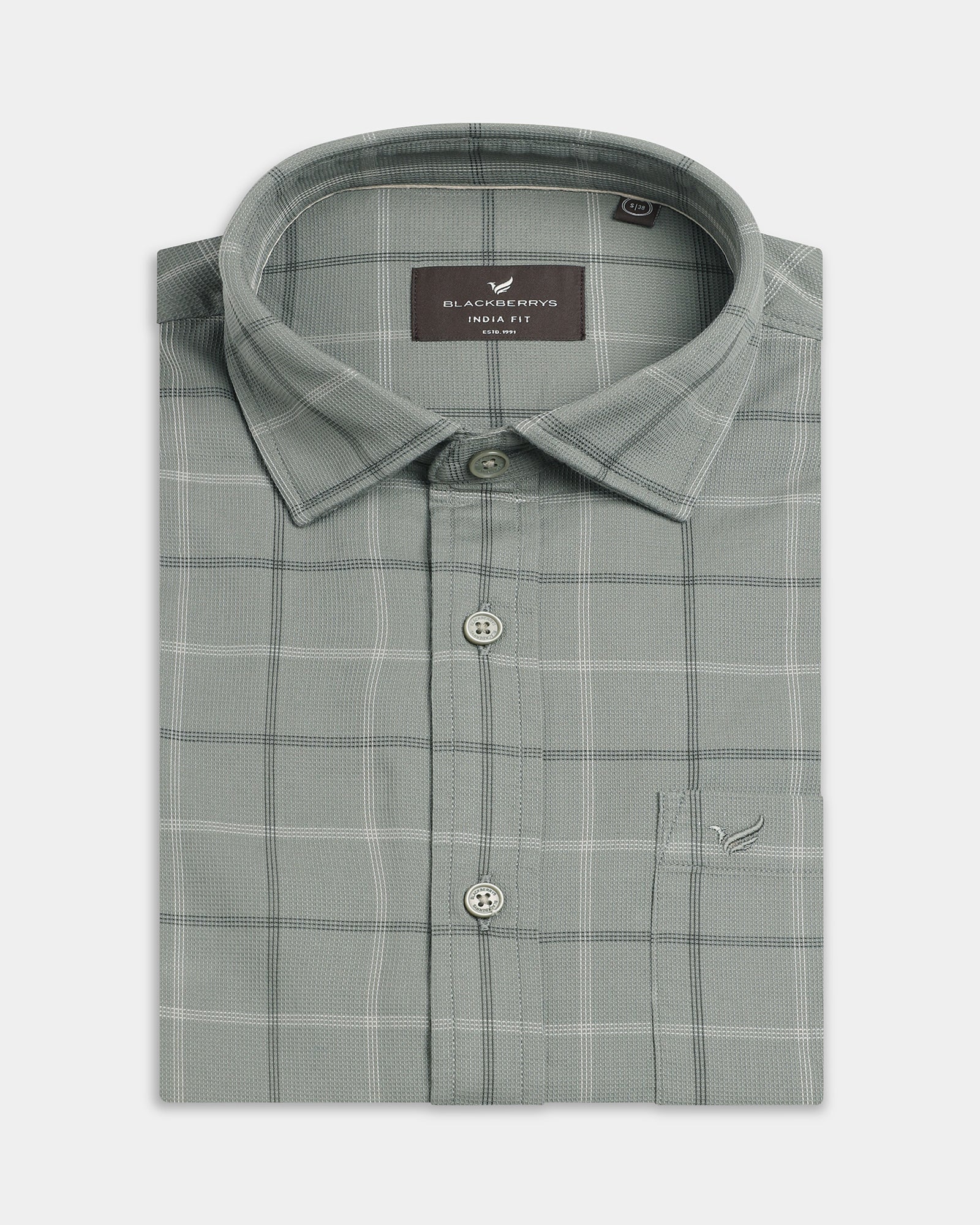 Olive Check Shirt - Dani