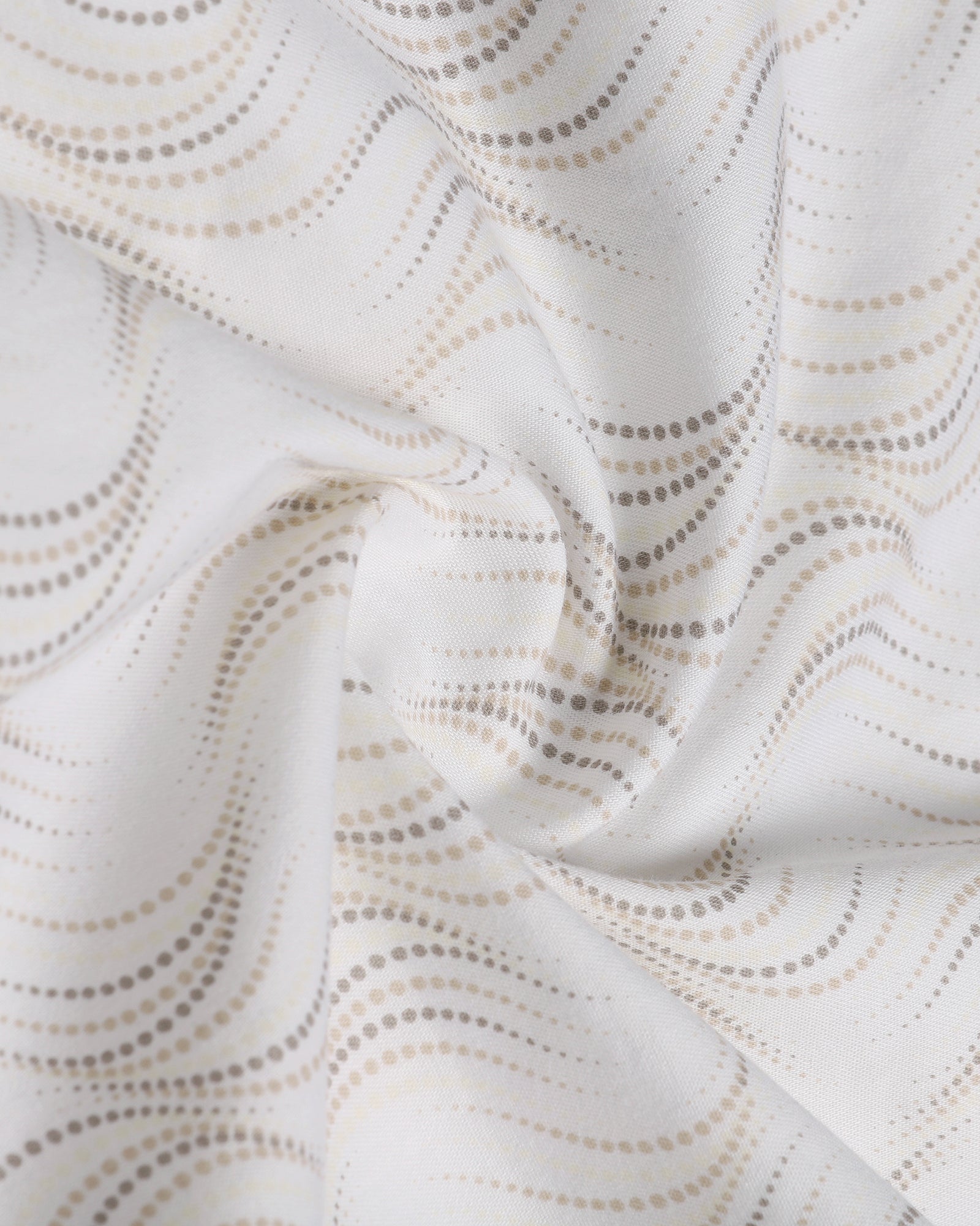 White Printed Shirt - Keno