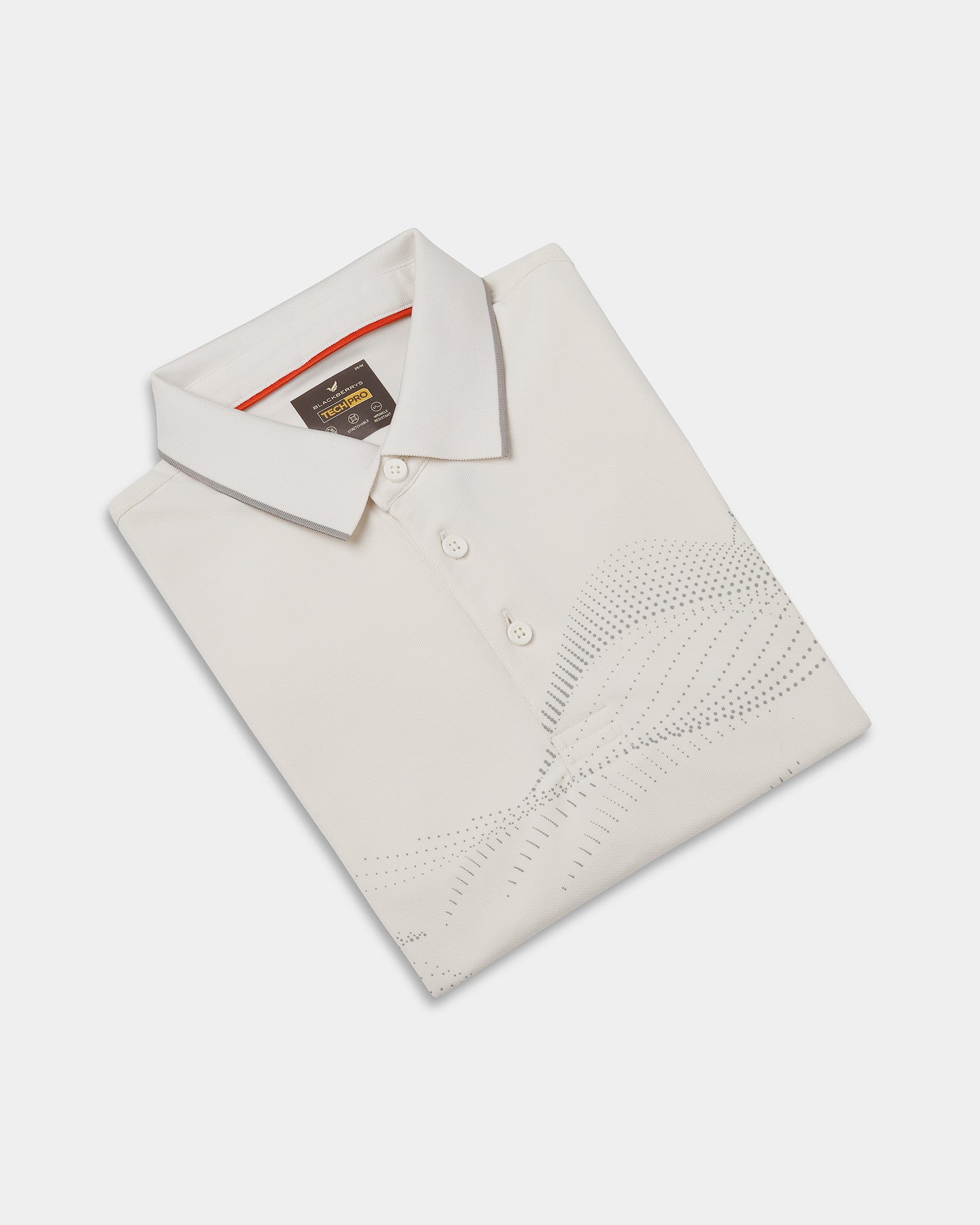 Off White TechPro Printed Polo - Tae