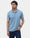Blue Textured Polo - Lina