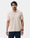 Almond Luxe Beige Solid Polo - Toll