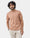 Beaver Brown Crew Neck Solid T-Shirt - Ginjiro
