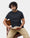 Black Crew Neck Solid T-Shirt - Ginjiro
