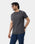Charcoal Grey Crew Neck Printed T-Shirt - Marimo