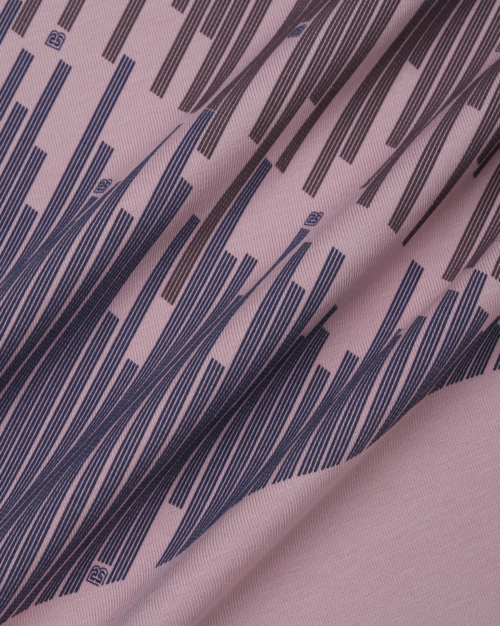 Lilac Crew Neck Printed T-Shirt - Megumi