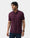 Mauve Wine Textured Polo - Min Jun