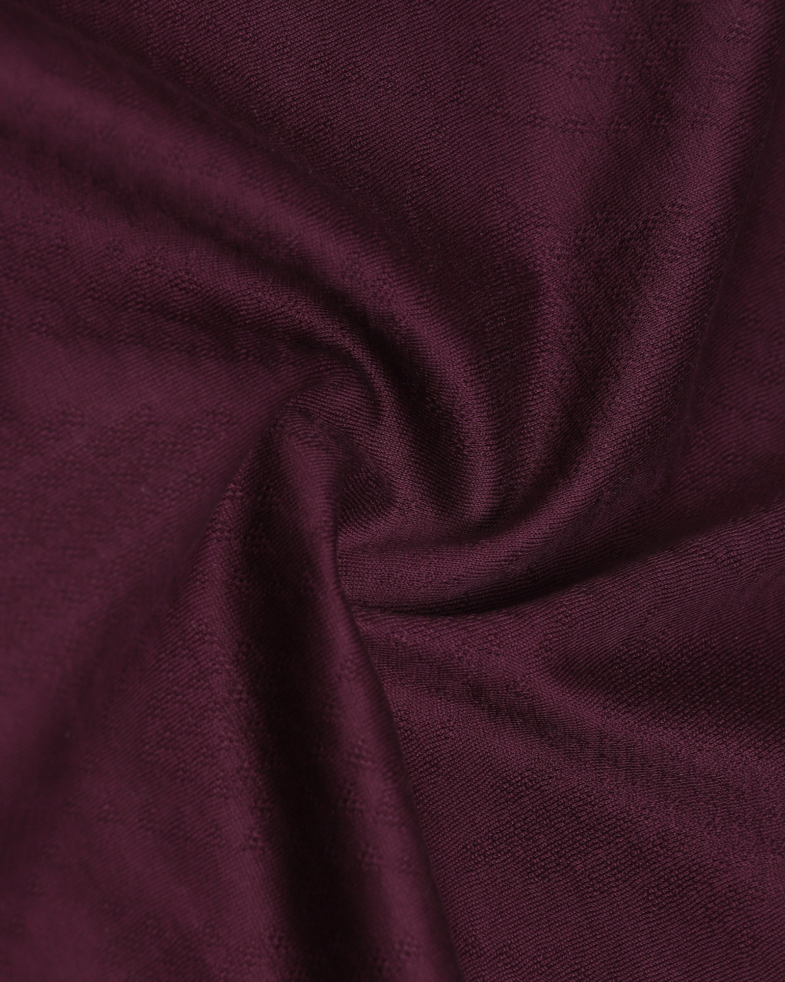 Mauve Wine Textured Polo - Min Jun