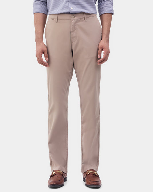 Fawn Textured Khakis - Etna