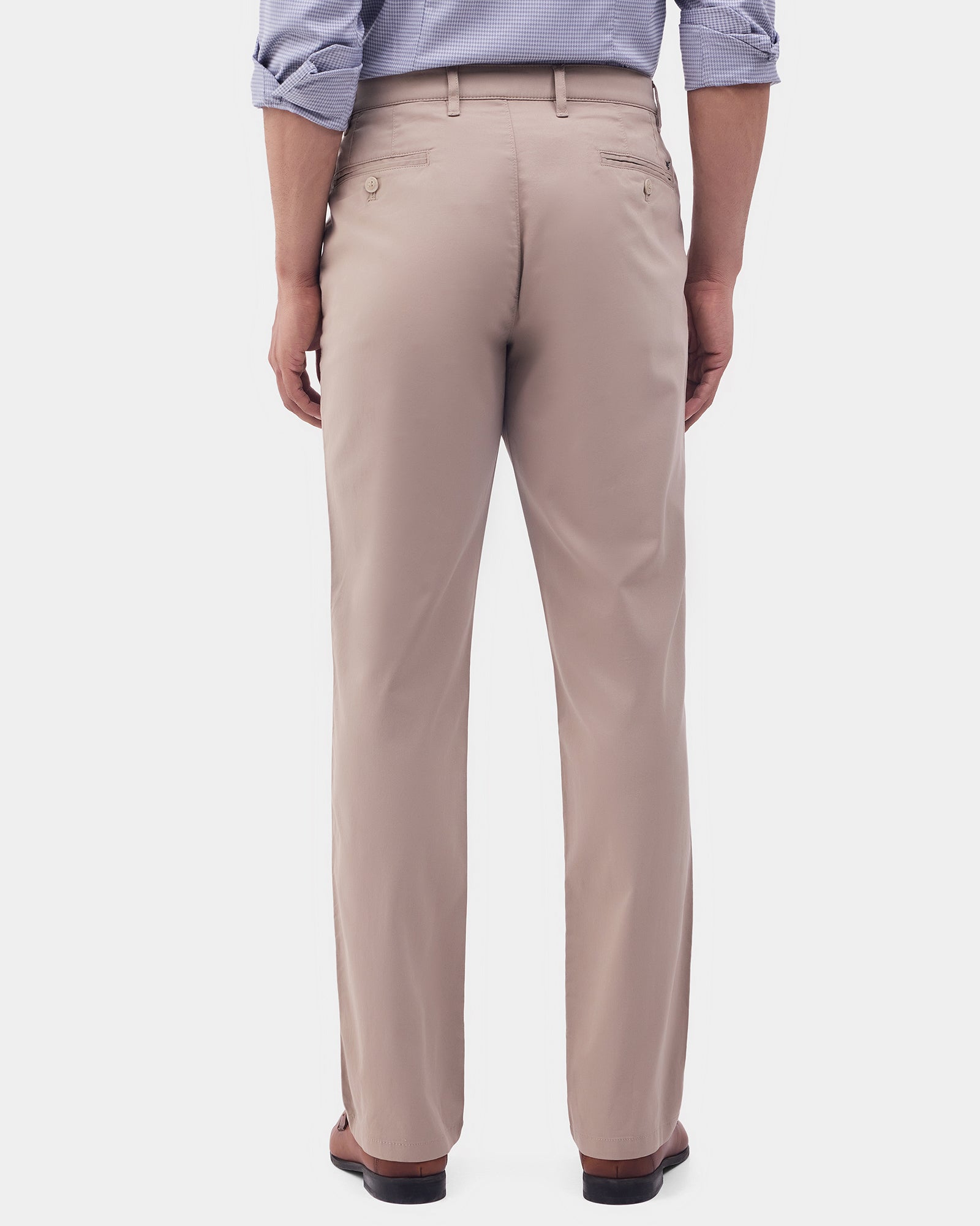 Fawn Textured Khakis - Etna