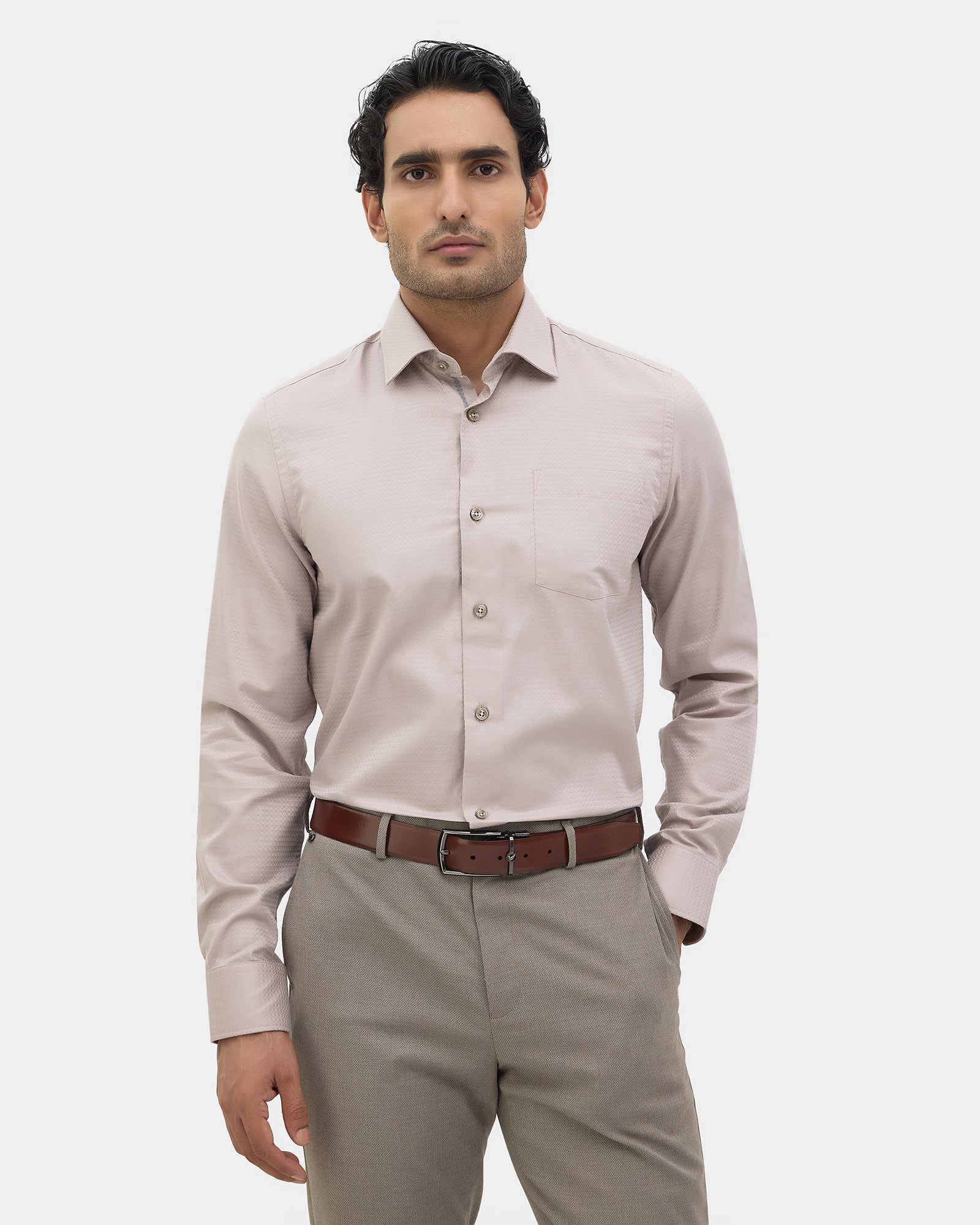 Fawn Solid Shirt - Sorex