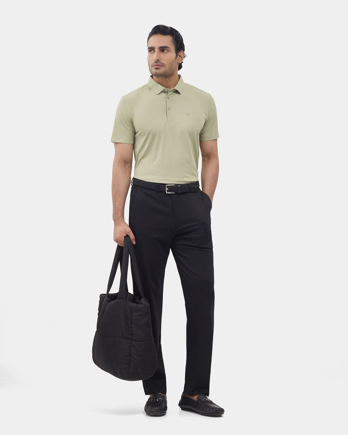Fern Green TechPro Textured Polo - Lim