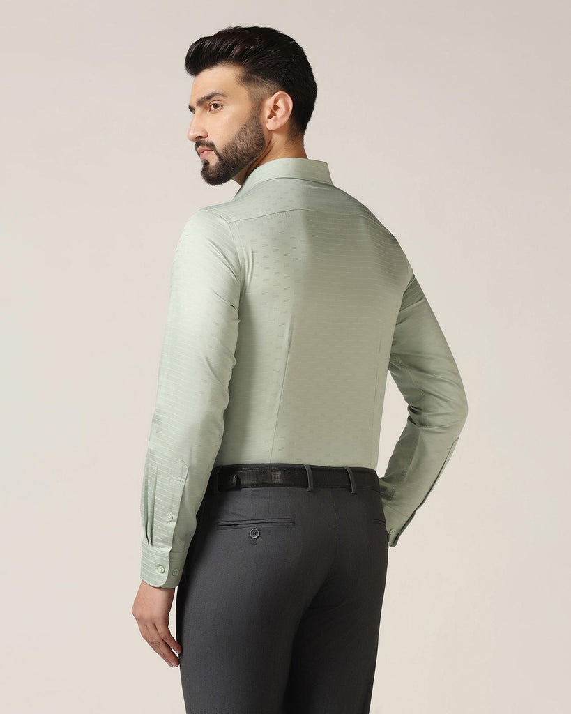 Formal Green Stripe Shirt - Dax