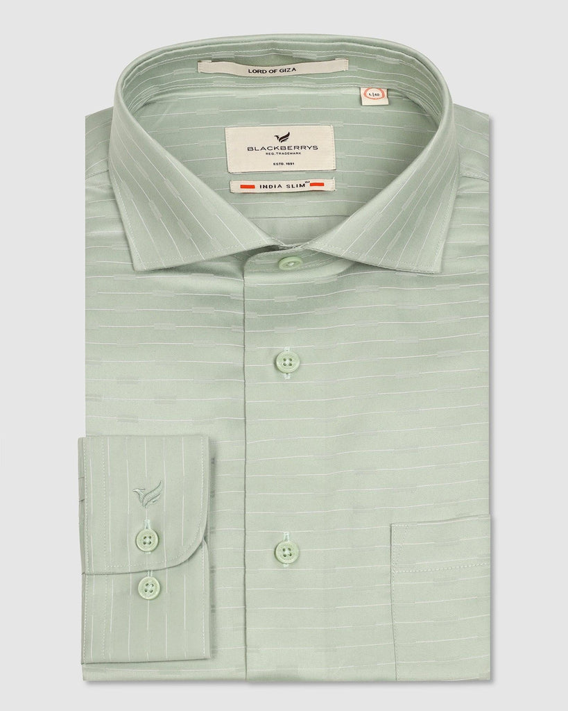 Formal Green Stripe Shirt - Dax