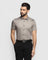Formal Half Sleeve Grey Solid Shirt - Edard