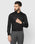 Formal Black Solid Shirt - Simble