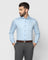Formal Blue Solid Shirt - Simble