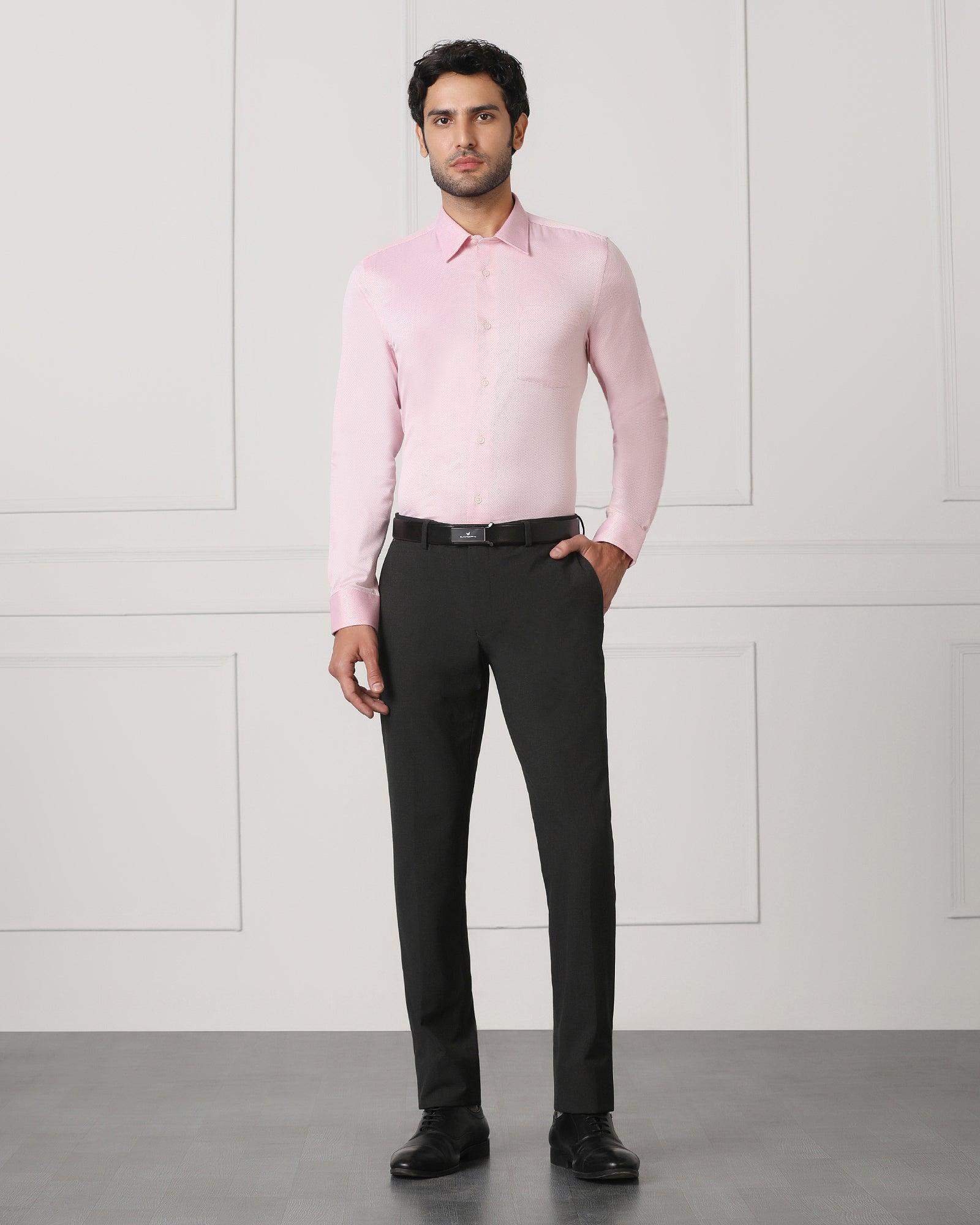 Men's Hot Pink Blazer, White Dress Shirt, Hot Pink Dress Pants, Black  Sunglasses | Lookastic