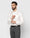 Formal White Solid Shirt - Simble