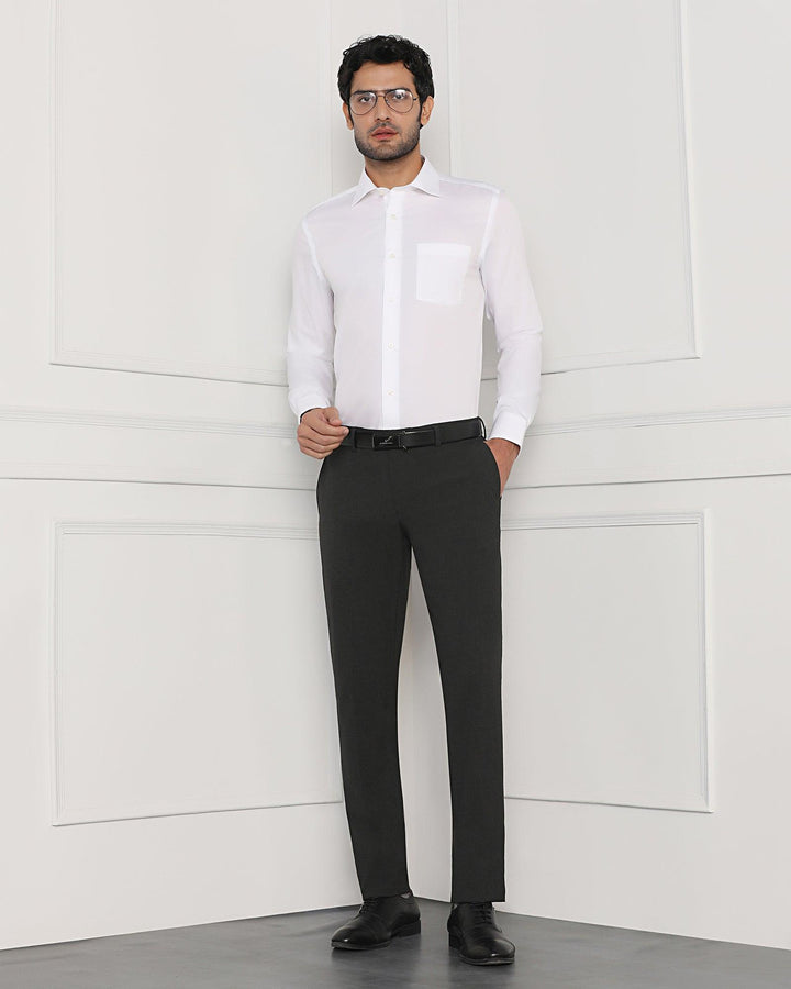 Must Haves Formal White Solid Shirt - Soul