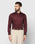 Formal Wine Solid Shirt - Simble