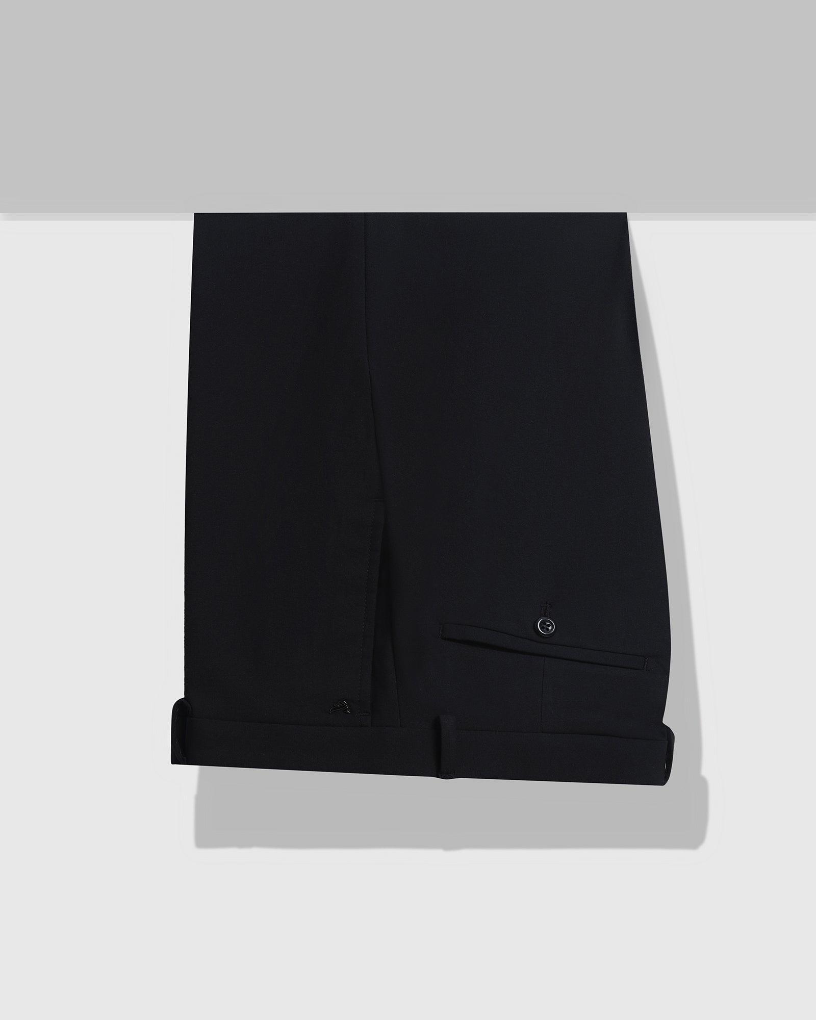 Formal Trousers In Black B-91 (Travis) - Blackberrys