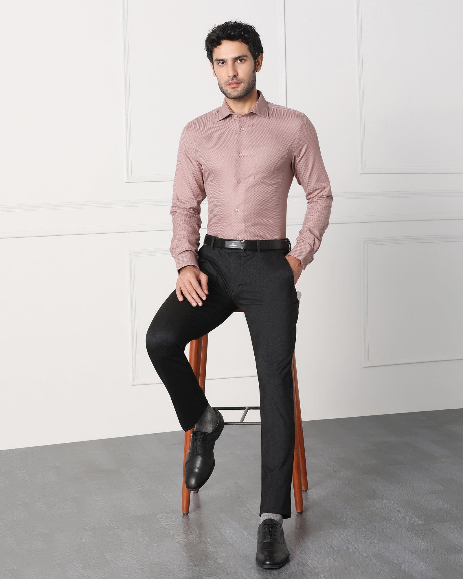 Check Formal Trousers In Charcoal B95 Martin