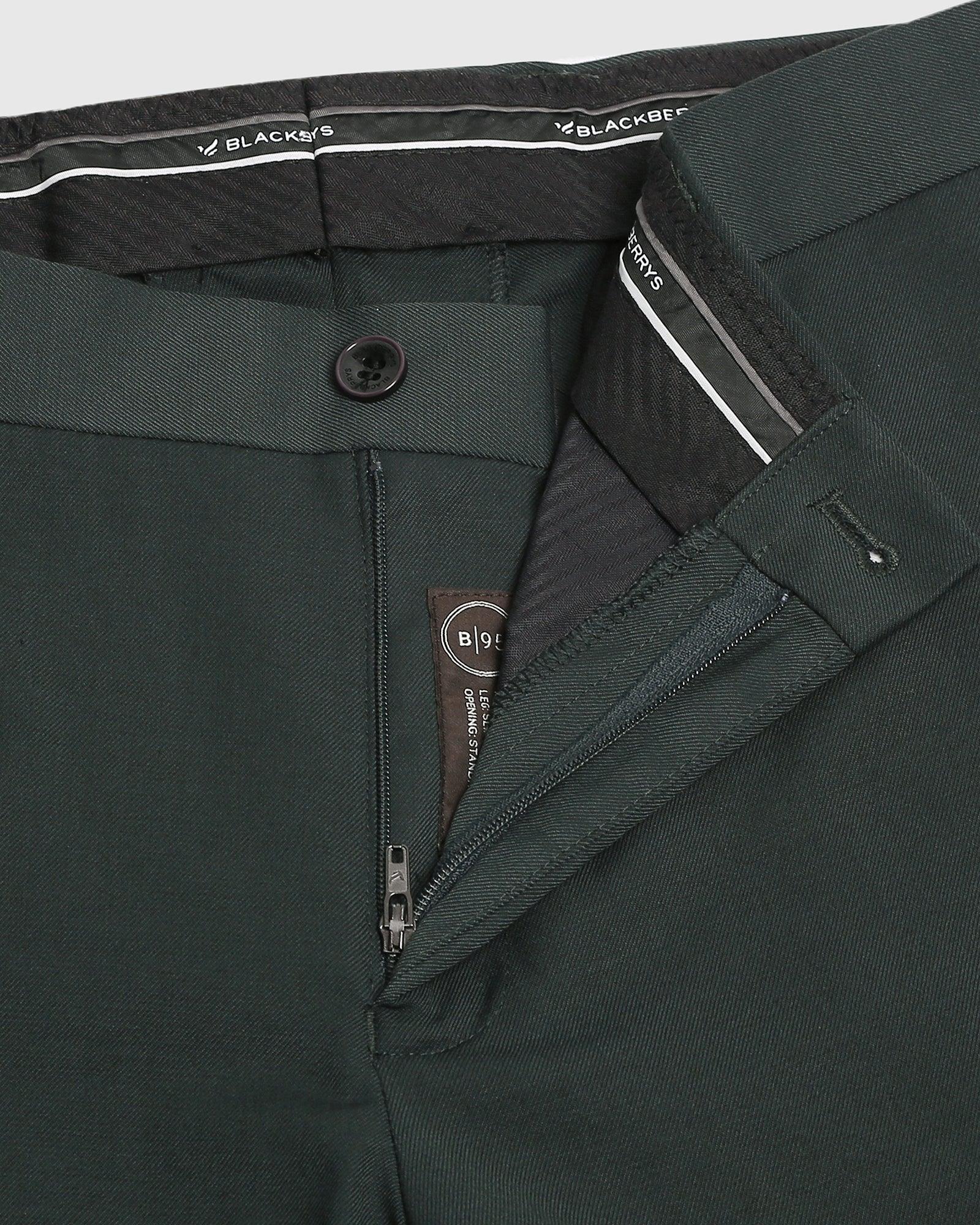 formal trousers in bottle green b 95 bedward blackberrys clothing 6