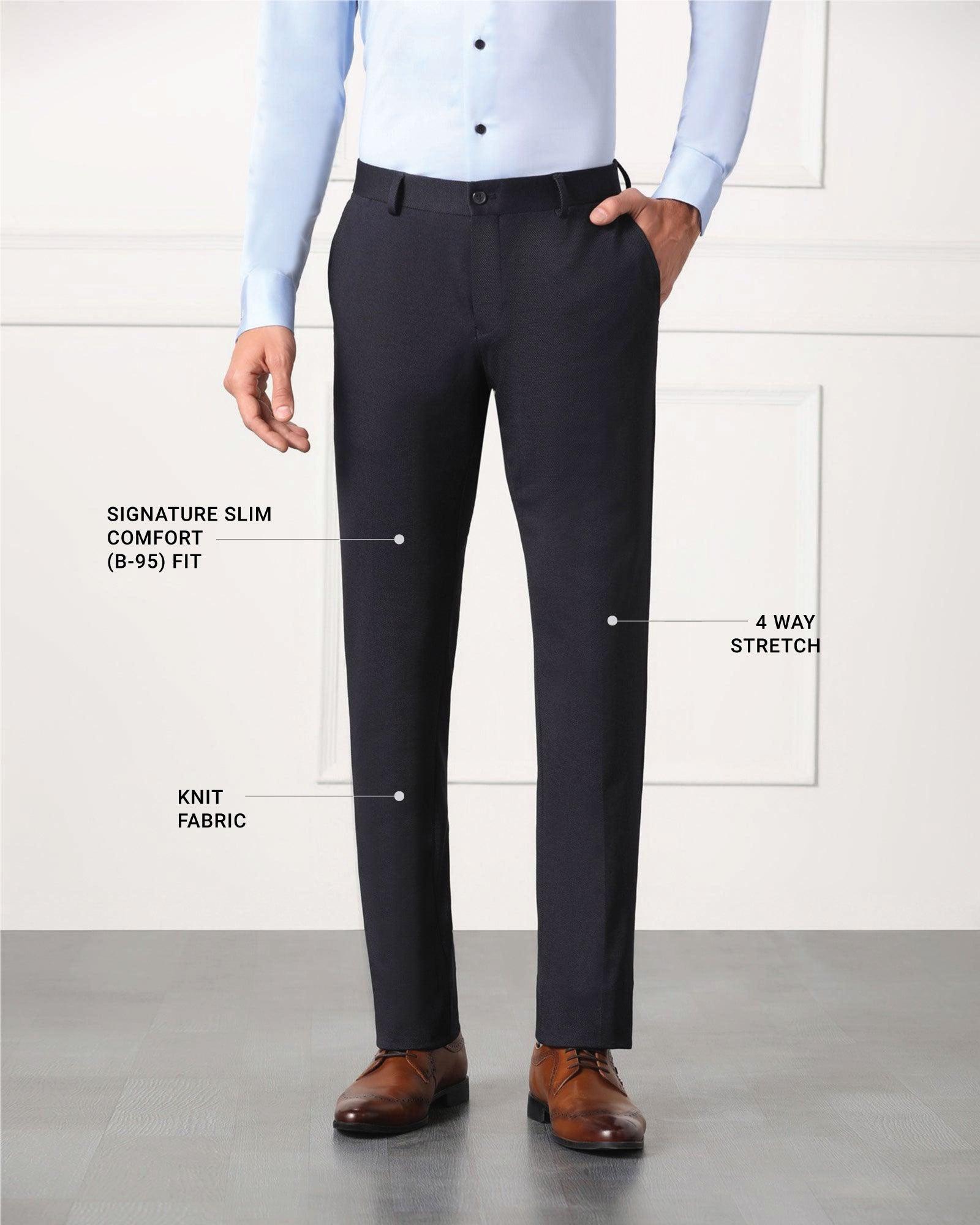 Buy Black Trousers  Pants for Men by BlackBerry Online  Ajiocom