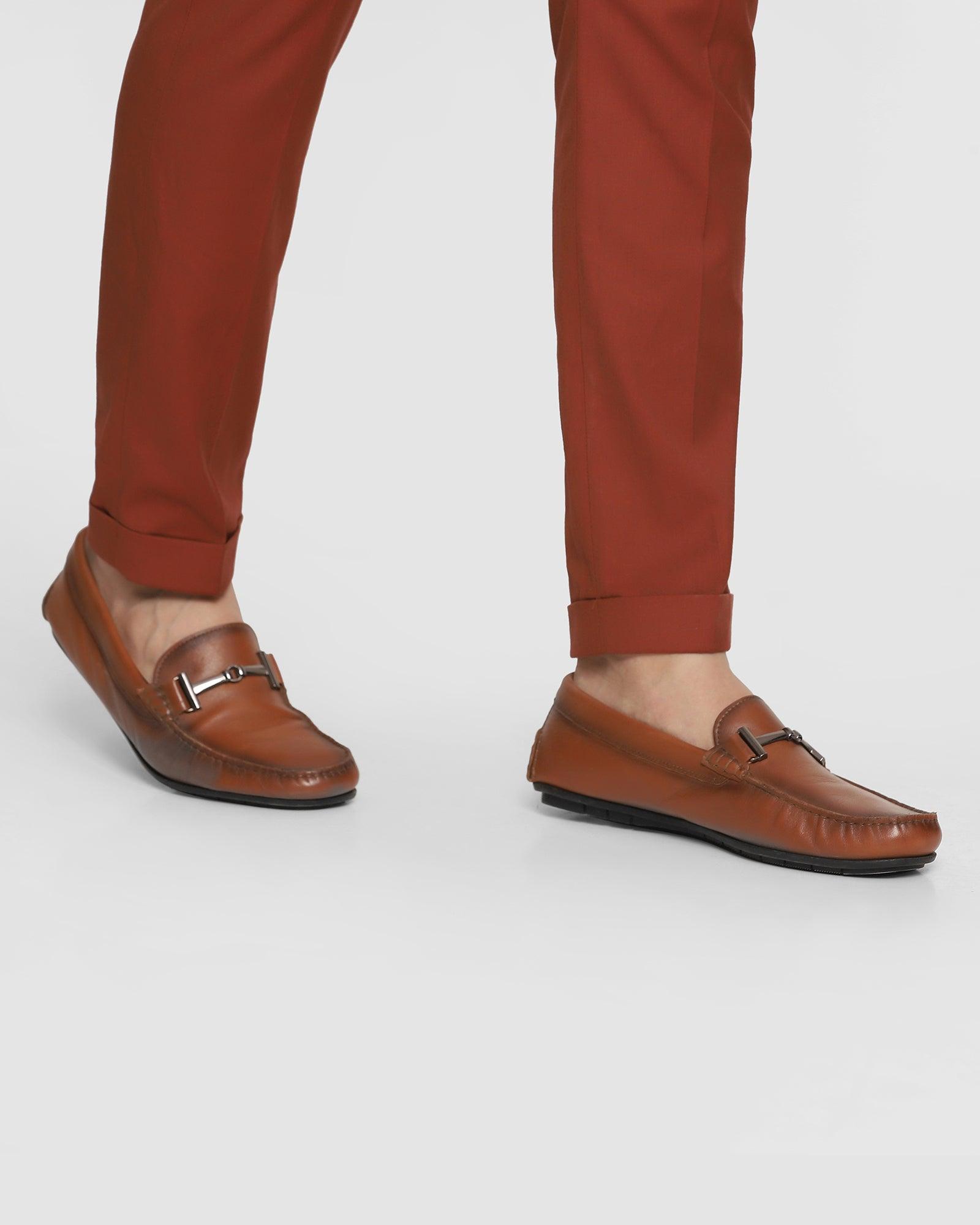 Super Slim Phoenix Formal Rust Solid Trouser - Saber