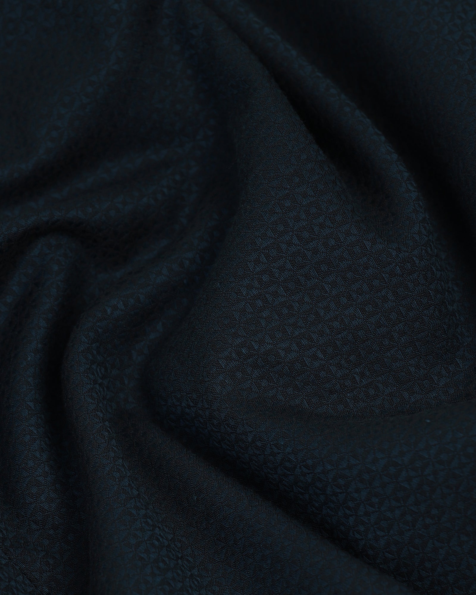 Formal Teal Textured Shirt - Brake